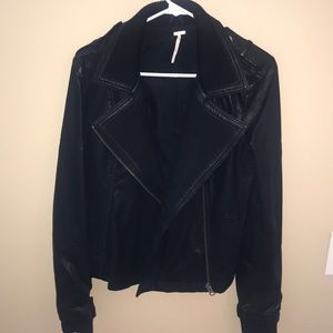 Free People Leather Jacket